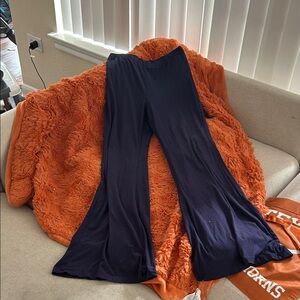 Forever 21 Navy Flare Pants